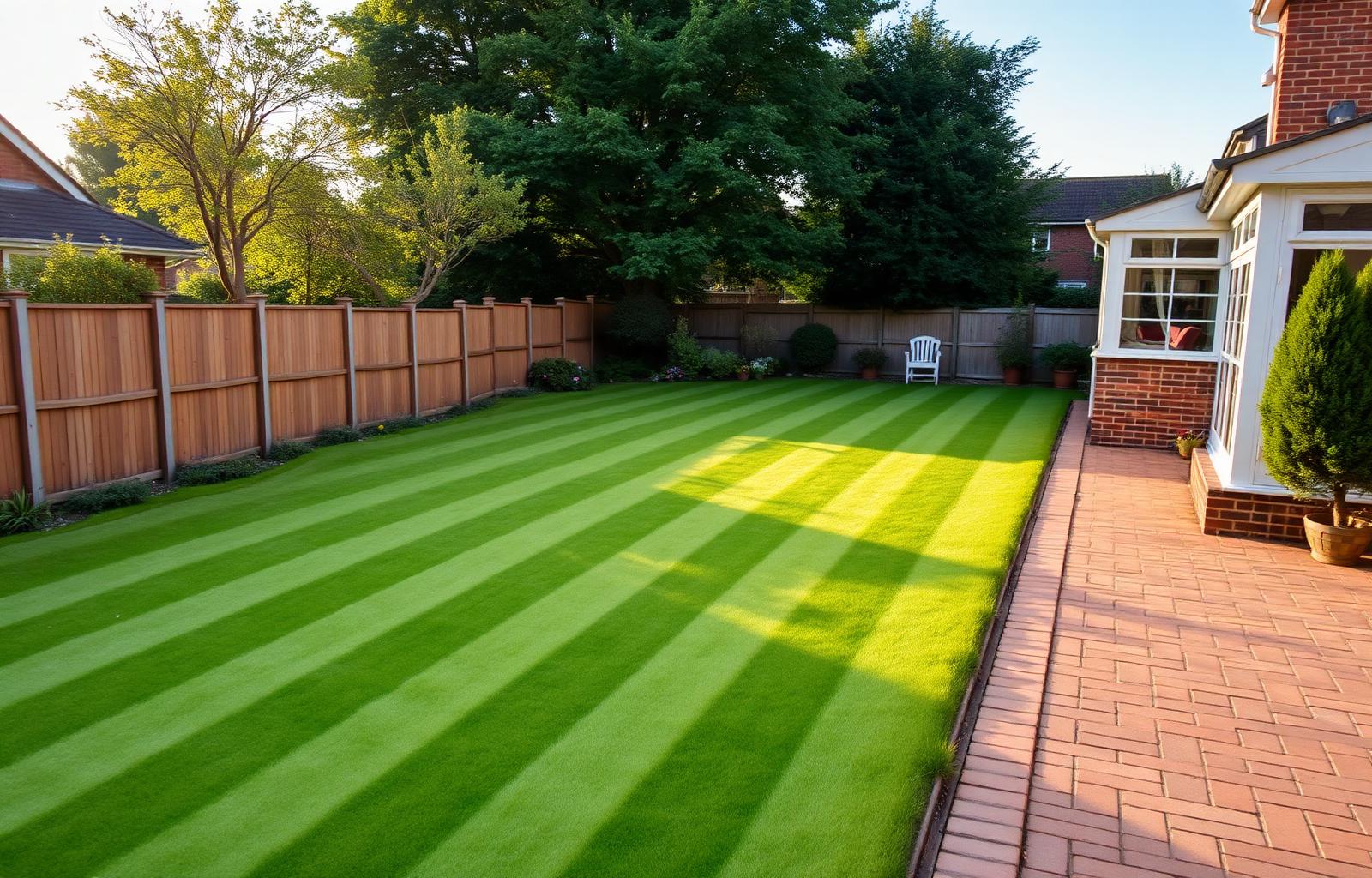 Immaculate garden maintained by Gardner Contract Services